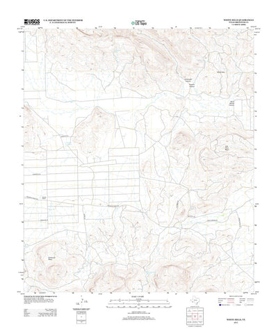 White Hills, TX (2012, 24000-Scale) Preview 1