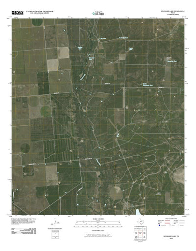 Woodard Lake, TX (2010, 24000-Scale) Preview 1