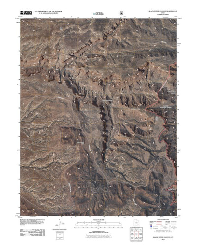Black Steer Canyon, UT (2011, 24000-Scale) Preview 1