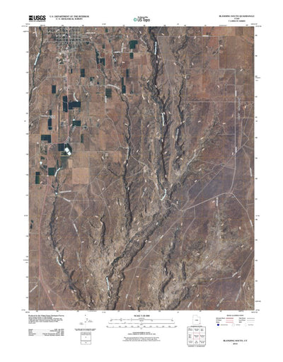 Blanding South, UT (2010, 24000-Scale) Preview 1