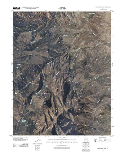 Cass Creek Peak, UT (2011, 24000-Scale) Preview 1