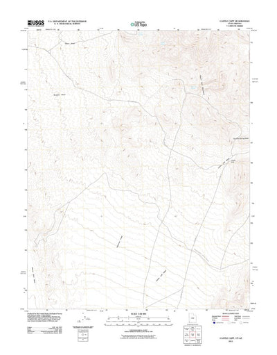 Castle Cliff, UT-AZ (2011, 24000-Scale) Preview 1