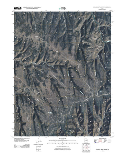 Cedar Camp Canyon, UT (2011, 24000-Scale) Preview 1