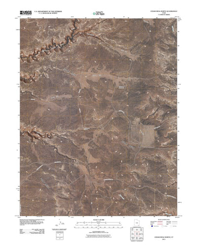 Cedar Mesa North, UT (2011, 24000-Scale) Preview 1