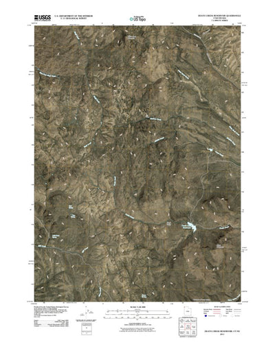Death Creek Reservoir, UT-NV (2011, 24000-Scale) Preview 1