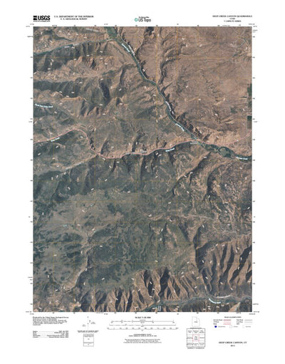 Deep Creek Canyon, UT (2011, 24000-Scale) Preview 1