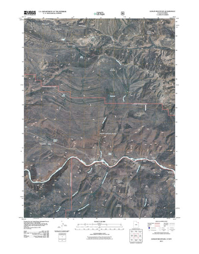 Goslin Mountain, UT-WY (2011, 24000-Scale) Preview 1