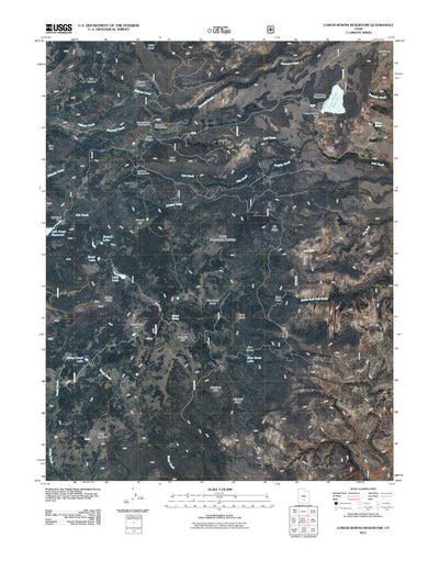 Lower Bowns Reservoir, UT (2011, 24000-Scale) Preview 1
