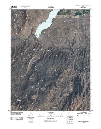 Minersville Reservoir, UT (2010, 24000-Scale) Preview 1