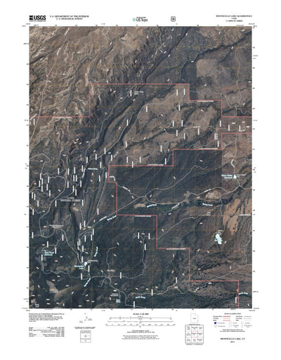 Monticello Lake, UT (2011, 24000-Scale) Preview 1
