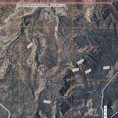 Monticello Lake, UT (2011, 24000-Scale) Preview 3