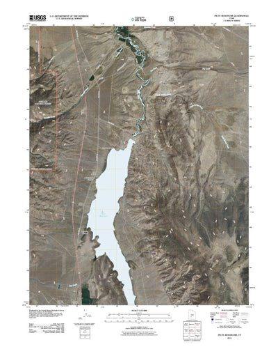 Piute Reservoir, UT (2011, 24000-Scale) Preview 1