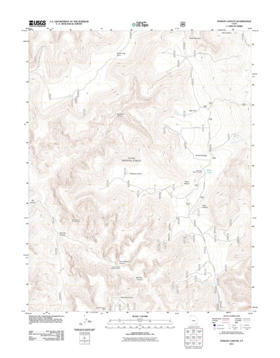 Poison Canyon, UT (2011, 24000-Scale) Preview 1