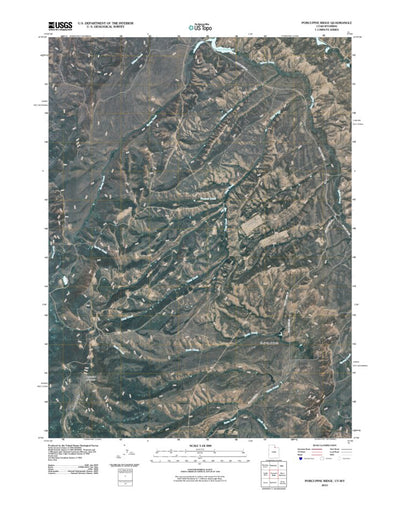 Porcupine Ridge, UT-WY (2010, 24000-Scale) Preview 1