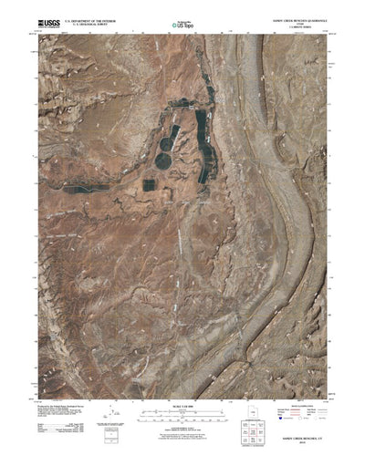 Sandy Creek Benches, UT (2010, 24000-Scale) Preview 1