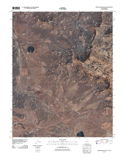 Smithsonian Butte, UT-AZ (2011, 24000-Scale) Preview 1