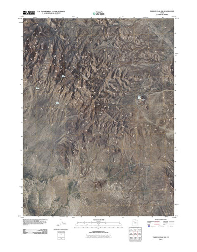 Tabbys Peak SW, UT (2011, 24000-Scale) Preview 1