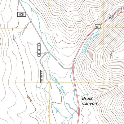 Tony Grove Creek, UT-ID (2011, 24000-Scale) Preview 2