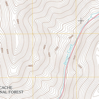 Tony Grove Creek, UT-ID (2011, 24000-Scale) Preview 3