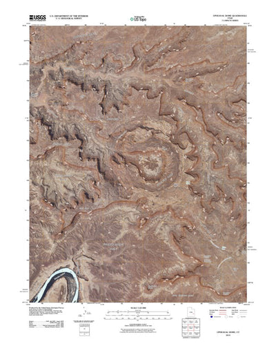 Upheaval Dome, UT (2010, 24000-Scale) Preview 1