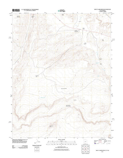 West Clark Bench, UT-AZ (2011, 24000-Scale) Preview 1