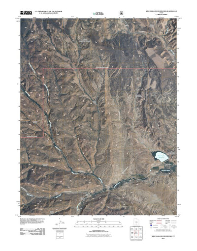 Wide Hollow Reservoir, UT (2011, 24000-Scale) Preview 1