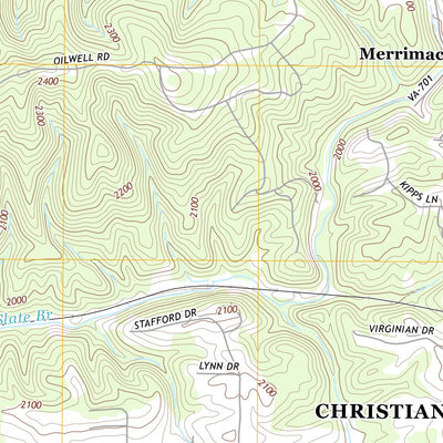 Blacksburg, VA (2013, 24000-Scale) Preview 2