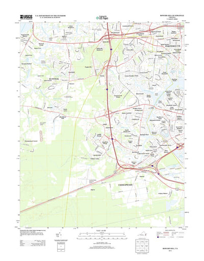 Bowers Hill, VA (2013, 24000-Scale) Preview 1