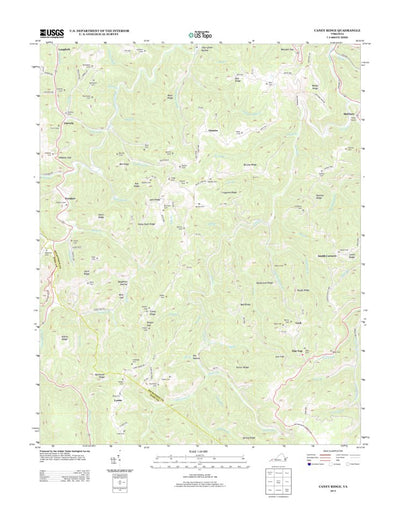 Caney Ridge, VA (2013, 24000-Scale) Preview 1