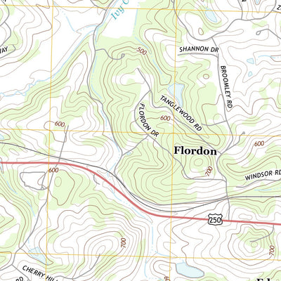 Charlottesville West, VA (2013, 24000-Scale) Preview 2