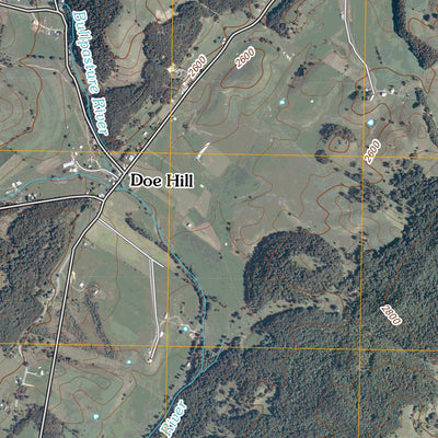 Doe Hill, VA-WV (2011, 24000-Scale) Preview 2