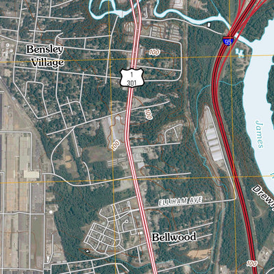Drewrys Bluff, VA (2010, 24000-Scale) Preview 2