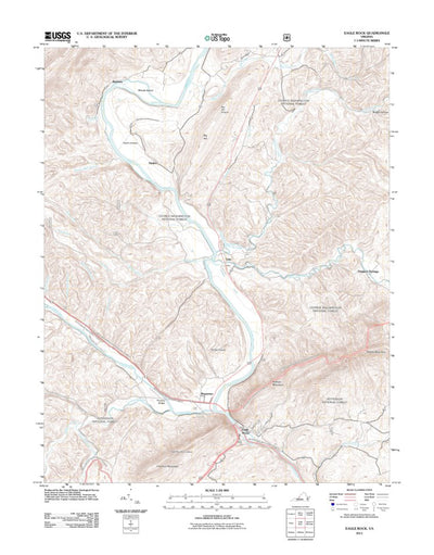 Eagle Rock, VA (2011, 24000-Scale) Preview 1