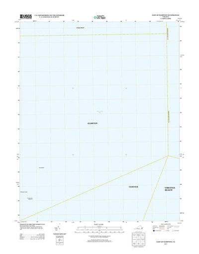 East Of Hampton, VA (2013, 24000-Scale) Preview 1