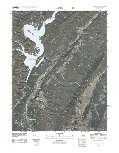 Falling Spring, VA-WV (2011, 24000-Scale) Preview 1