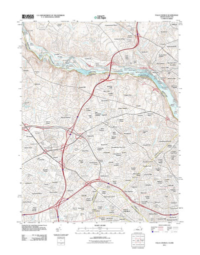 Falls Church, VA-MD (2011, 24000-Scale) Preview 1