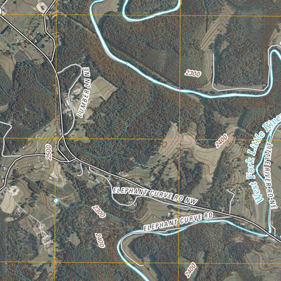 Floyd, VA (2010, 24000-Scale) Preview 3
