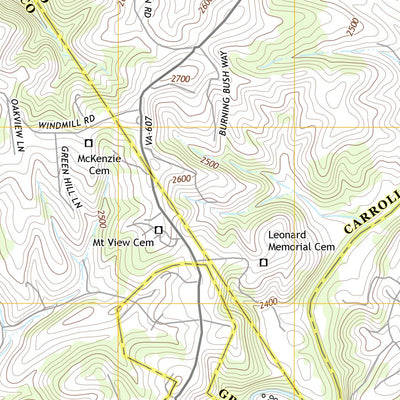 Galax, VA (2013, 24000-Scale) Preview 2