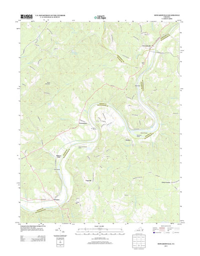 Howardsville, VA (2013, 24000-Scale) Preview 1
