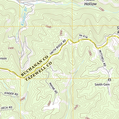 Jewell Ridge, VA (2013, 24000-Scale) Preview 2