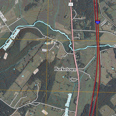 Mount Sidney, VA (2010, 24000-Scale) Preview 2