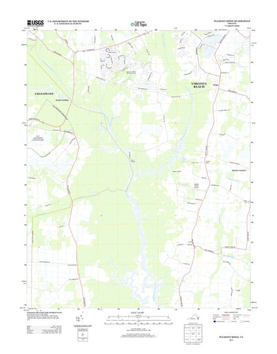 Pleasant Ridge, VA (2013, 24000-Scale) Preview 1