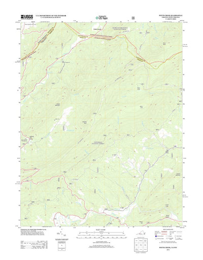 Potts Creek, VA-WV (2013, 24000-Scale) Preview 1
