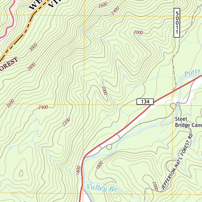 Potts Creek, VA-WV (2013, 24000-Scale) Preview 3