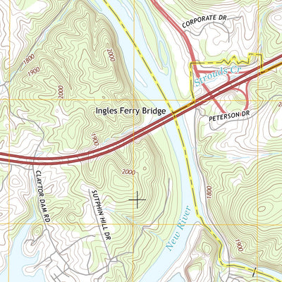 Radford South, VA (2013, 24000-Scale) Preview 3
