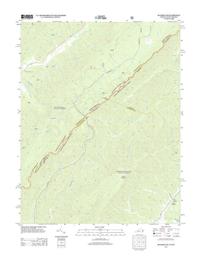 Rucker Gap, VA-WV (2013, 24000-Scale) Preview 1