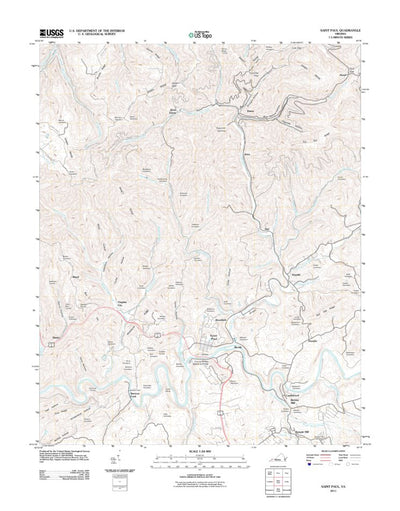 Saint Paul, VA (2011, 24000-Scale) Preview 1