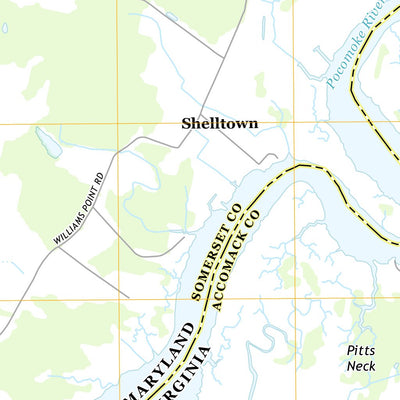 Saxis, VA-MD (2013, 24000-Scale) Preview 3