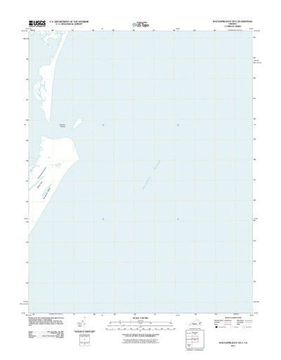 Wachapreague Oe E, VA (2011, 24000-Scale) Preview 1