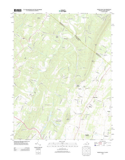 White Hall, VA-WV (2013, 24000-Scale) Preview 1